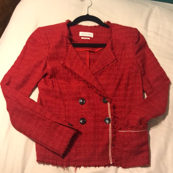 isabel marant red jacket
